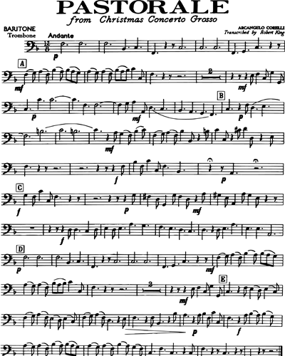 Baritone Horn/Trombone (Alternative)