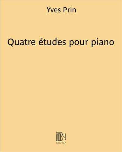 Quatre études pour piano