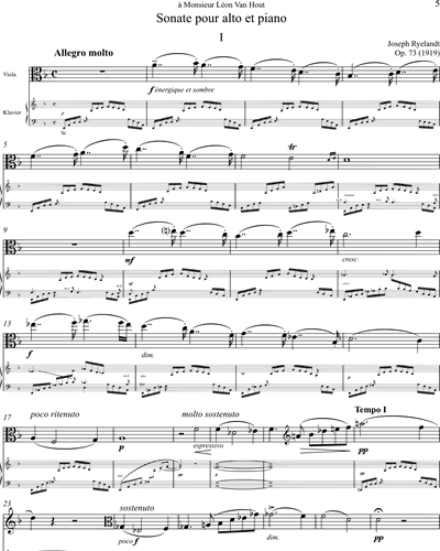 Sonata in D minor, op. 73