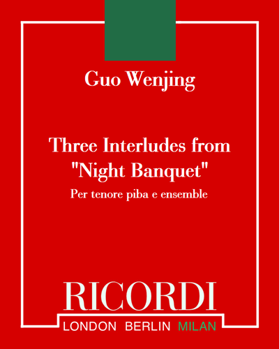 Three Interludes From "Night Banquet"