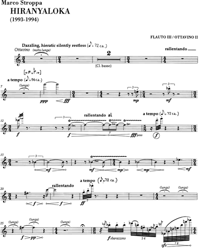 Flute 3 & Piccolo 2
