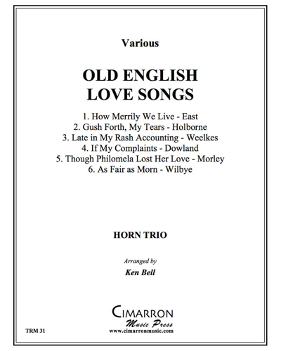 Old English Love Songs