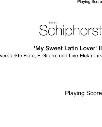 "My Sweet Latin Lover" II
