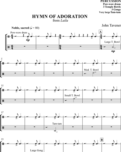 Hymn of Adoration (from "Laila")