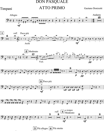 Don Pasquale - Riduzione per piccola orchestra