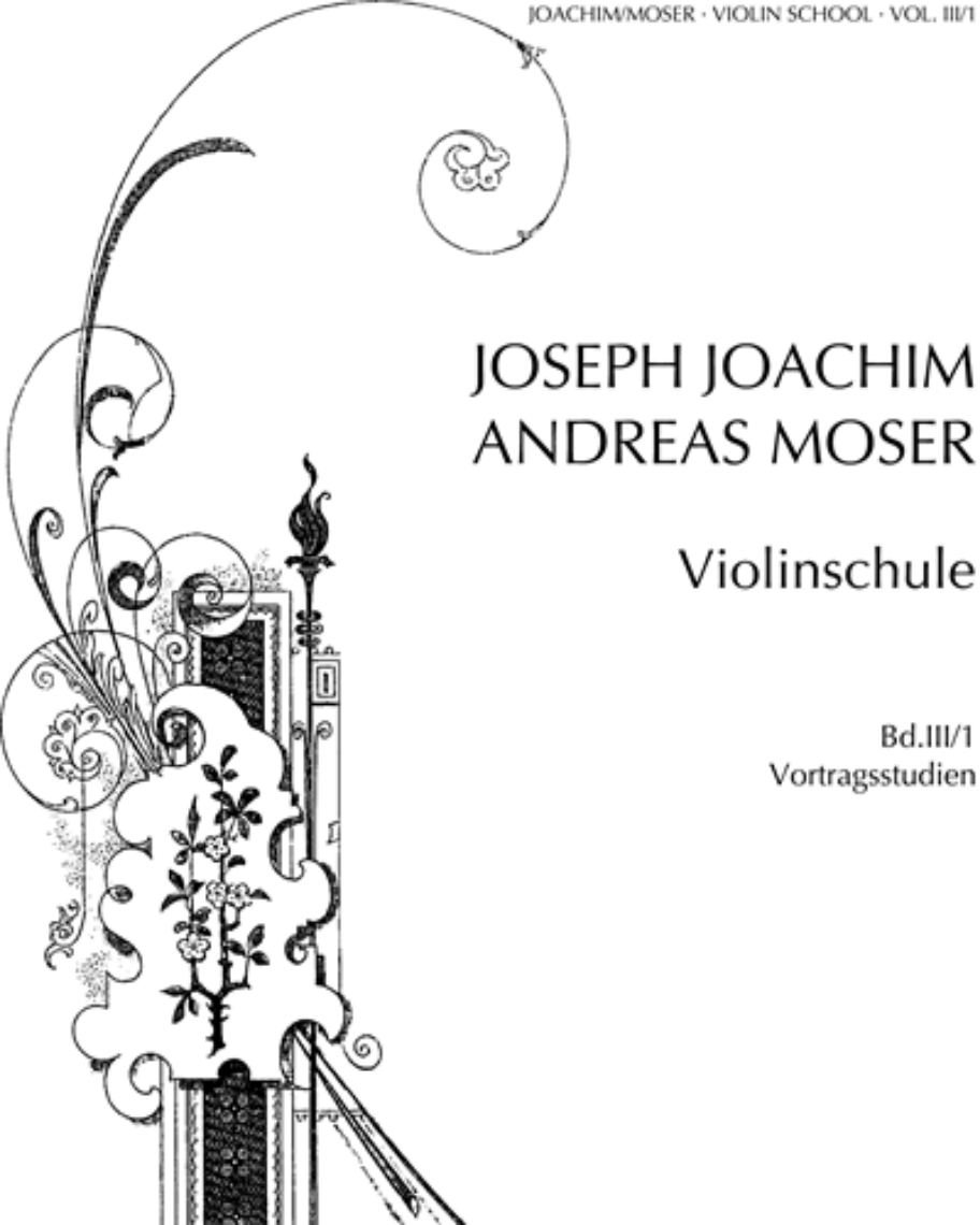 Violinschule, Band III/1