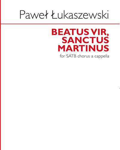 Beatus vir, Sanctus Martinus