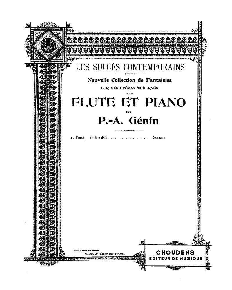 Faust: Fantaisie No. 1