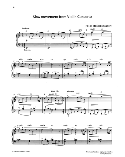 Slow Movement (from 'Violin Concerto')
