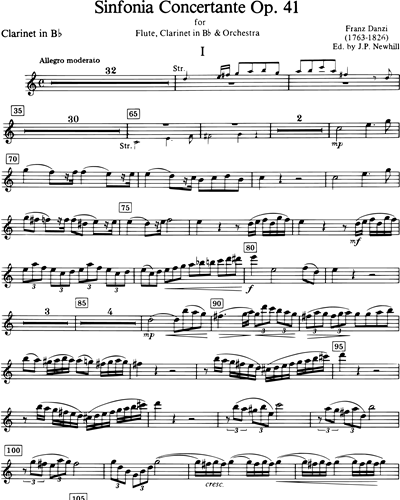 Sinfonia Concertante in Bb major, op. 41