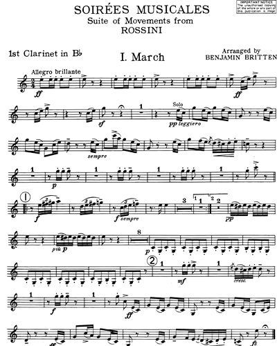 Clarinet 1 in Bb