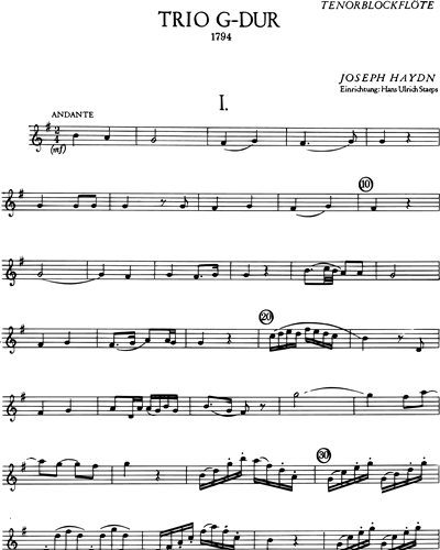 Trio in G major