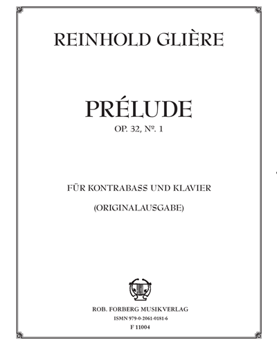 Prélude Op. 32, n. 1