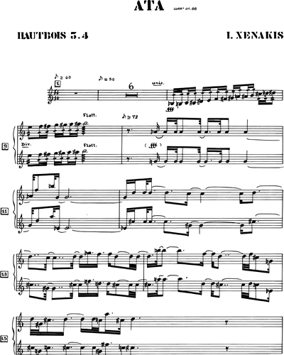 Oboe III-IV