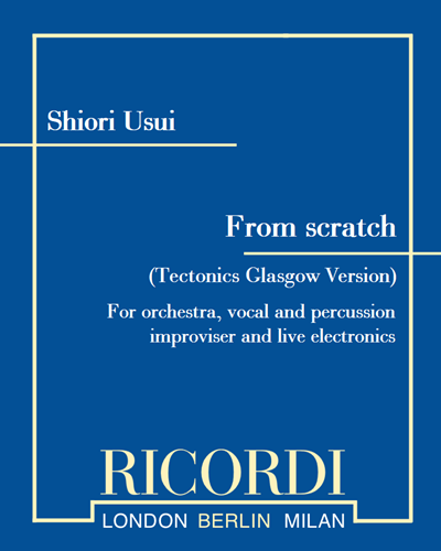 From scratch (Tectonics Glasgow Version)