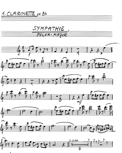Sympathie, Op. 73
