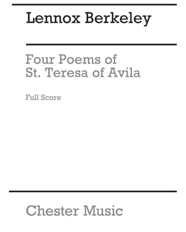 4 Poems by St. Teresa of Avila