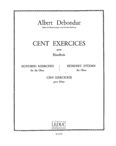 100 Exercises for the Oboe