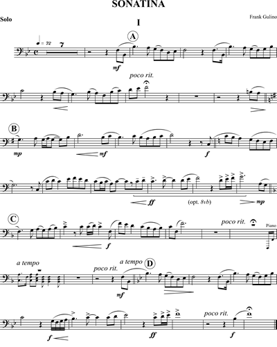 Trombone/Euphonium (Alternative)