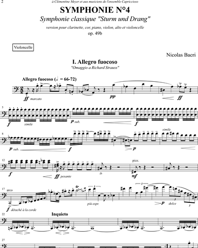 Symphonie n. 4 "Symphonie classique Sturm und Drang" Op. 49b