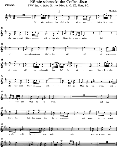 Sämtliche Arien - Bd. 3 (BWV 211, 212, 245, 249)