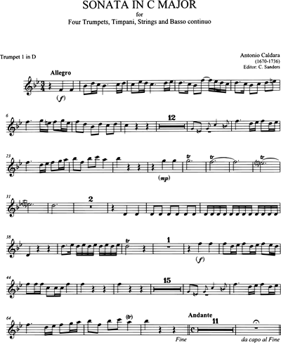 Trumpet in D 1 (Alternative)