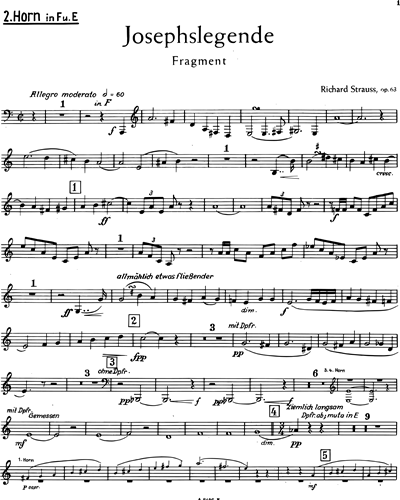 Symphonic Fragment from "Joseph Legende"