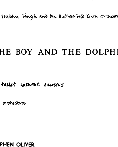 The Boy and the Dolphin