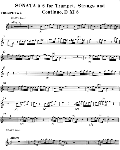 Sonata D. XI. 8 in D