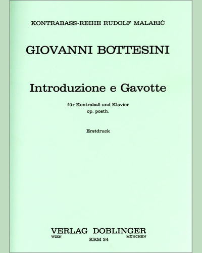 Introduction and Gavotte in A major