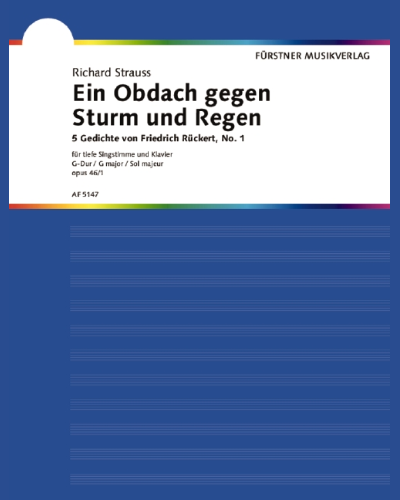 Five Poems by Friedrich Rückert