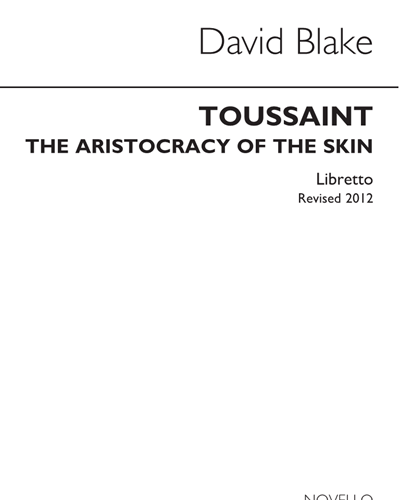 Toussaint - The Aristocracy of the Skin [Revised 2012]