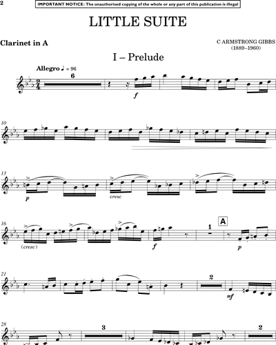 Clarinet in A