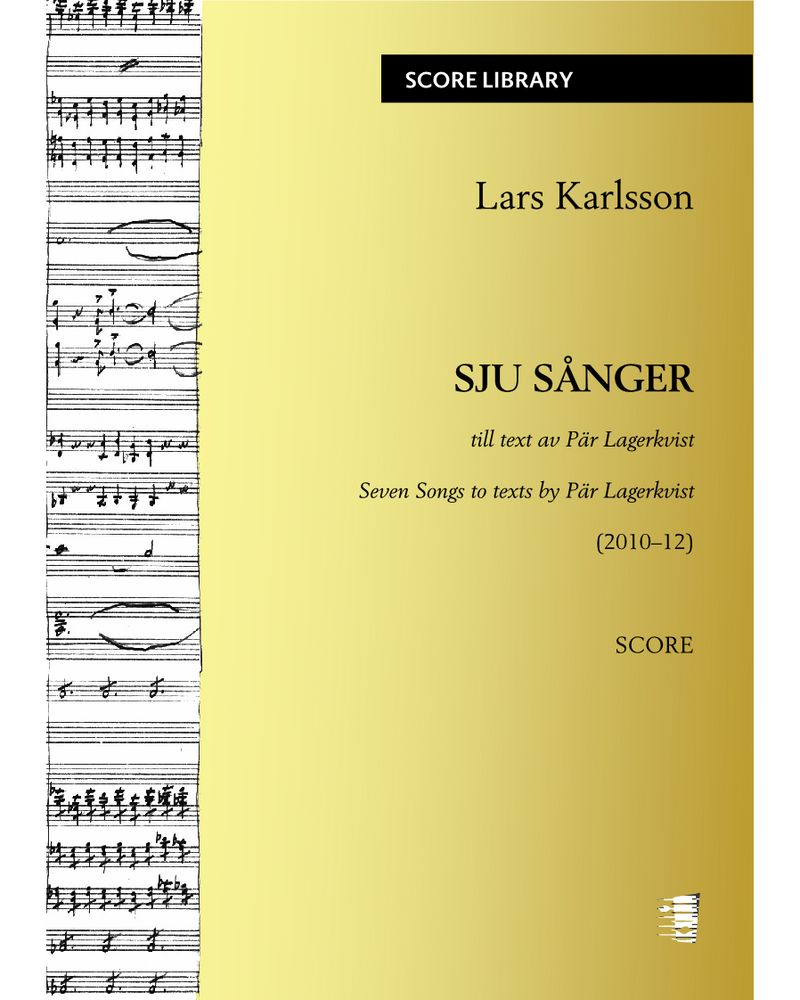 Seven Songs to texts by Pär Lagerkvist