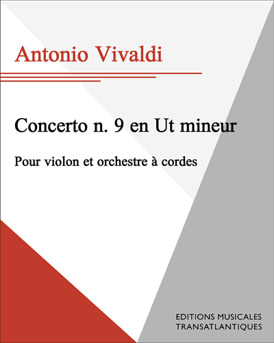 Concerto n. 9 en Ut mineur