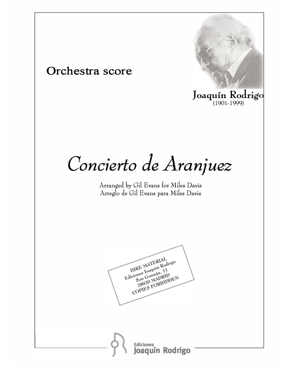 Concierto de Aranjuez [Jazz Version]