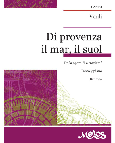 Di provenza il mar, il suol (from the opera "La Traviata")