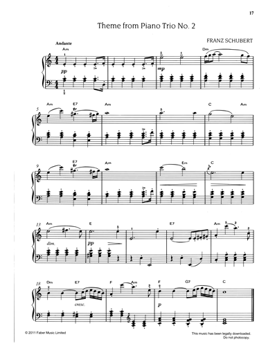 Theme from 'Piano Trio No.2'