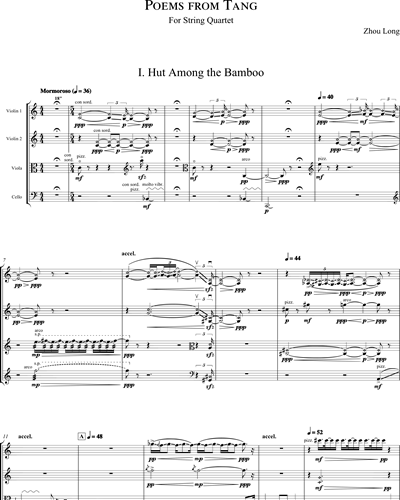 String Quartet Score