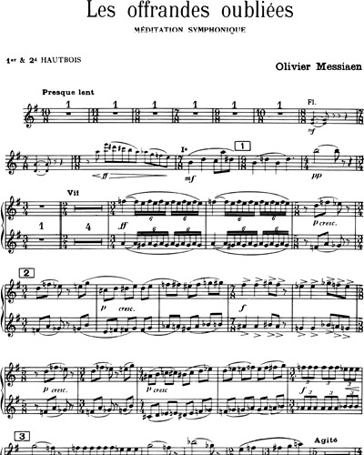 Oboe 1 & Oboe 2