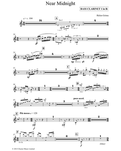 Bass Clarinet 1