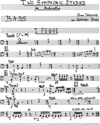 Two Symphonic Studies (from the "The Overlanders")