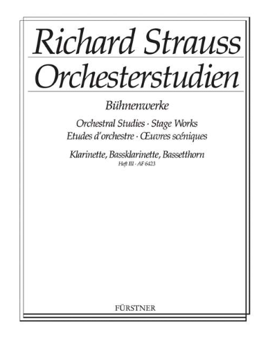 Orchesterstudien aus seinen Bühnenwerken: Klarinette