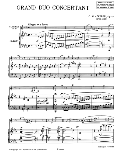 Grand Duo Concertante, op. 48