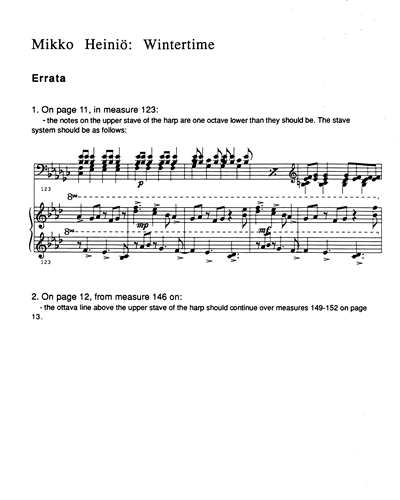 Vibraphone/Marimba & Harp