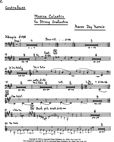 Musica Celestis (for String Orchestra)