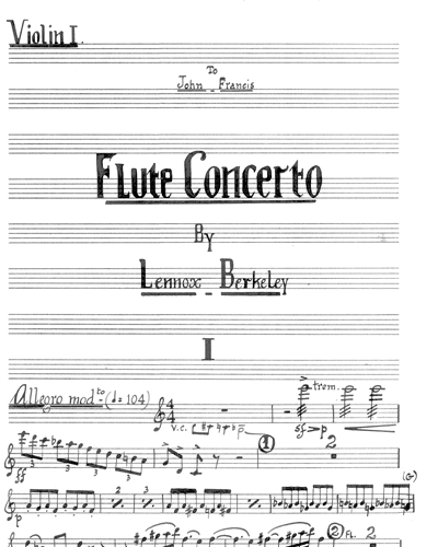 Concerto for Flute