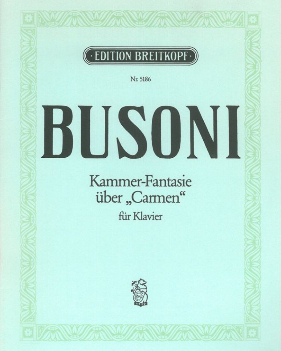Kammerfantasie über „Carmen“ Busoni-Verz. 284