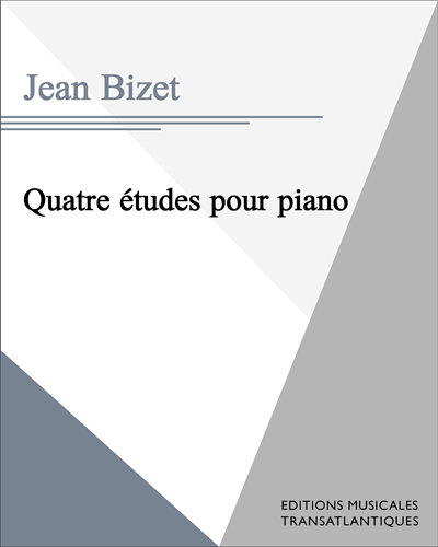 Quatre études pour piano