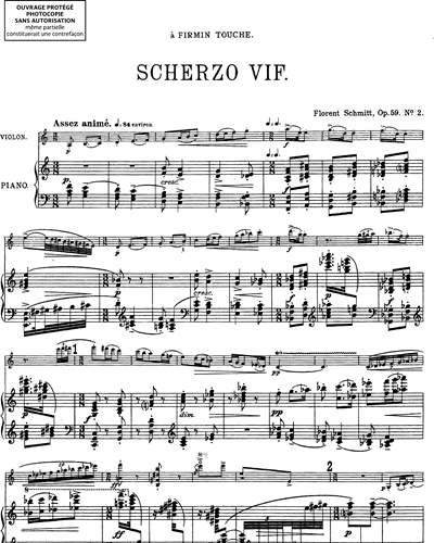 Scherzo vif Op. 59 n. 2